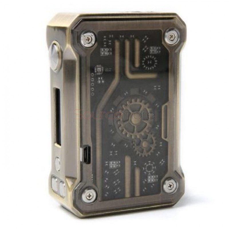 Tesla PUNK 220W Box Mod - Brass