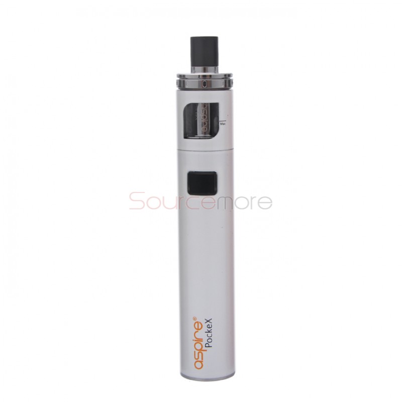 Aspire PockeX Pocket AIO Starter Kit 1500mAh - Pantone White