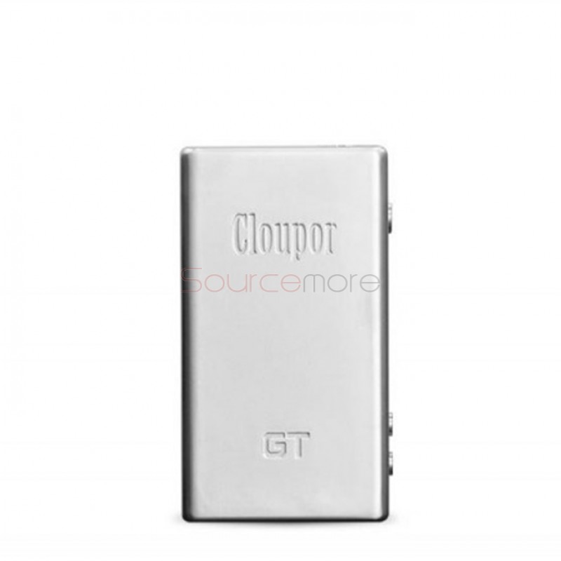 Cloupor GT 80W  TC Mod Dual 18650 Battery VV/VW /TC Box Mod-Silver