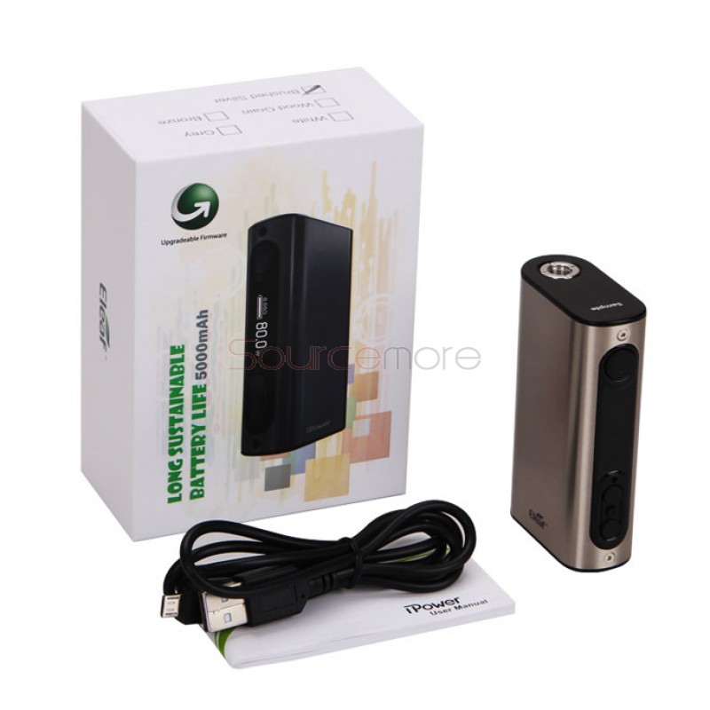 Eleaf iPower 80W Mod- brushed silver