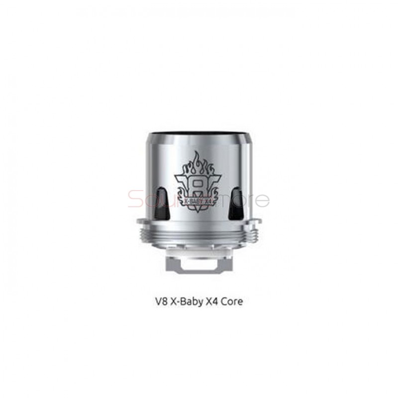 Smok TFV8 X-Baby X4 Quadruple Coils Replacement Coil for TFV8 X-Baby 3pcs-0.13ohm 