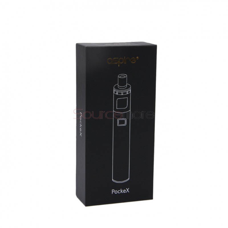 Aspire PockeX Pocket AIO Starter Kit 1500mAh - Stainless Steel