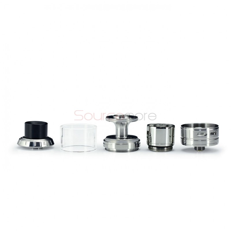 Hcigar Aeolus Sub Ohm Tank with 3.0ml Capacity-Silver