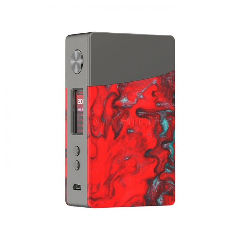 Geekvape Nova Mod Flat Resin - Gunmetal & Ember resin