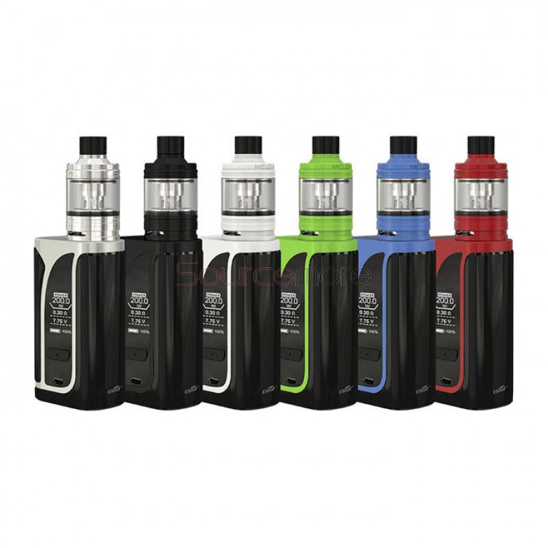 Eleaf iKuun i200 with Melo 4 Kit 2.0ml -Silver