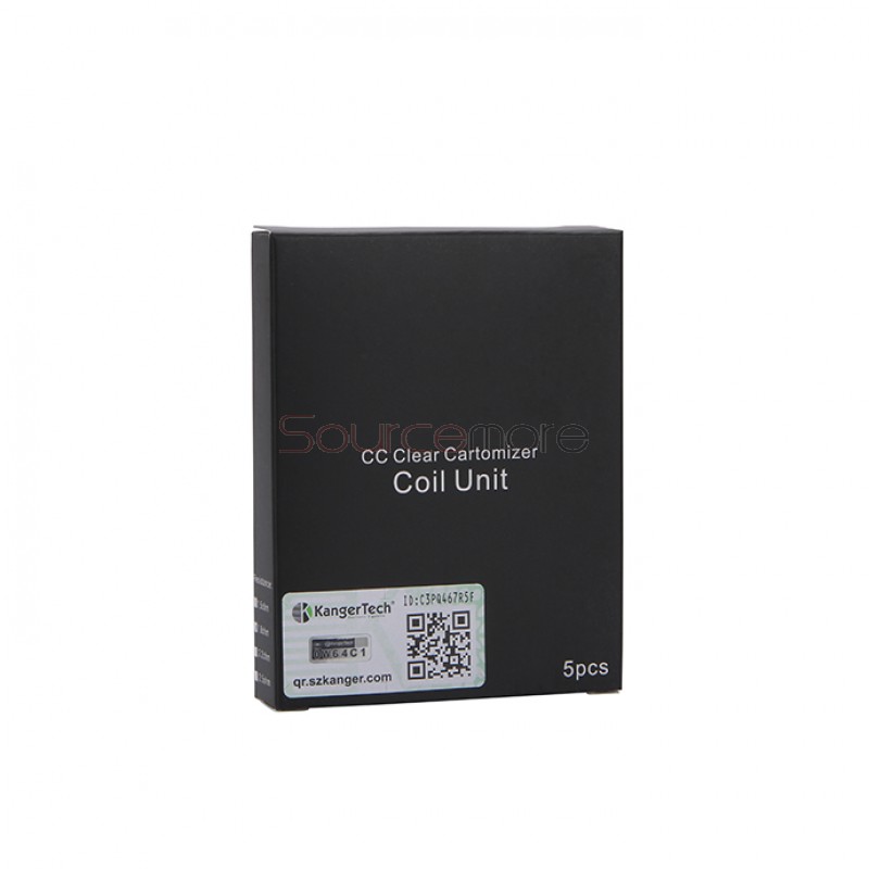 Kanger CC Coil Unite T2 Replacement Coil Head 5pcs-1.8ohm