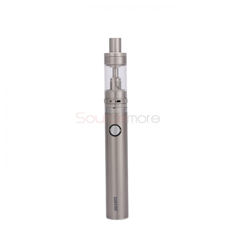 Kanger SUBVOD Starter Kit 1300mah SUBVOD Battery with 3.2ml Nano Atomizer(SSOCC Coil Head)   - Stainless Steel