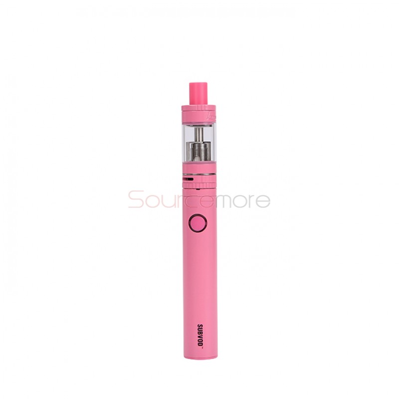 Kanger SUBVOD Starter Kit 1300mah SUBVOD Battery with 3.2ml Nano Atomizer(SSOCC Coil Head)  - Pink