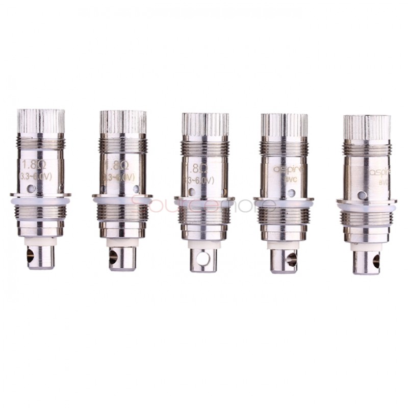 Aspire  BVC Replaceable Coils 5pcs for Nautilus 1.8ohm