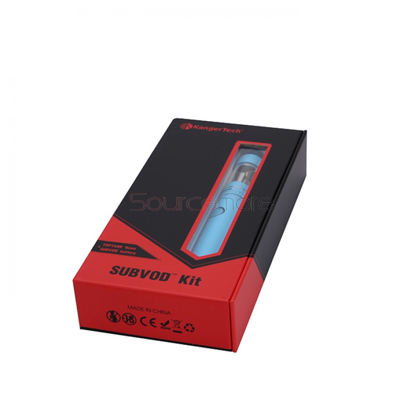 Kanger SUBVOD Starter Kit 1300mah SUBVOD Battery with 3.2ml Nano Atomizer(SSOCC Coil Head) - Blue