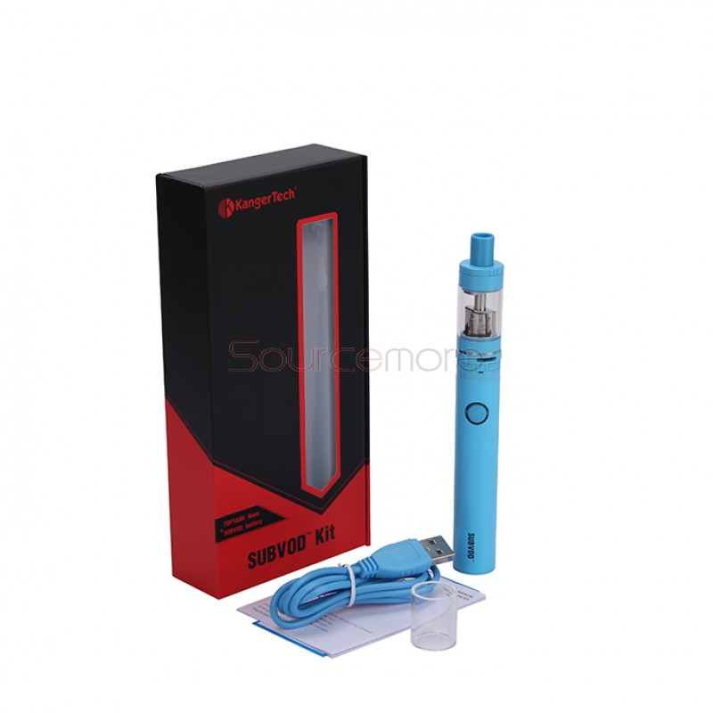 Kanger SUBVOD Starter Kit 1300mah SUBVOD Battery with 3.2ml Nano Atomizer(SSOCC Coil Head) - Blue