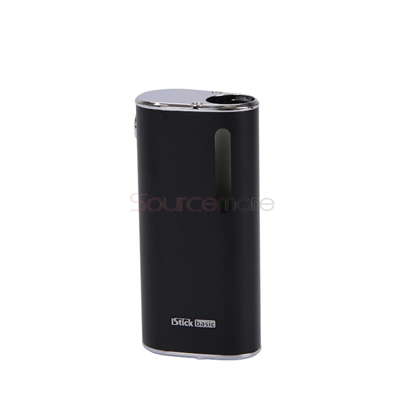 Eleaf iStick Basic 2300mah Mod Battery Simple Packing Magnetic Connector Side Liquid View Window-Black