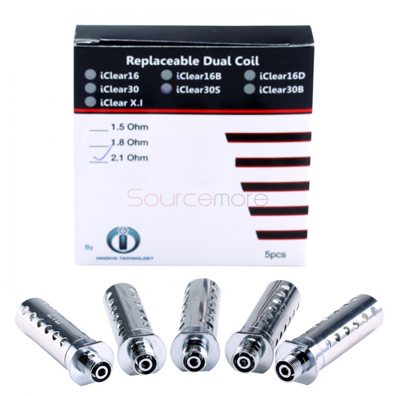 5PCS Innokin iClear 30S Replacement Coil Heads - 1.8ohm
