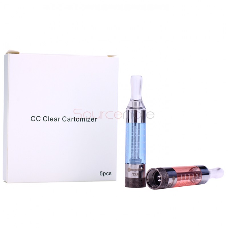 Kanger T3S Clearomizer 5pcs - White