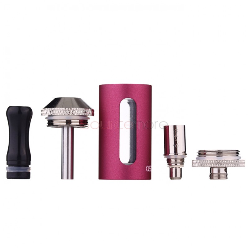 Aspire Vivi Nova-S Glass BVC Clearomizer - Black