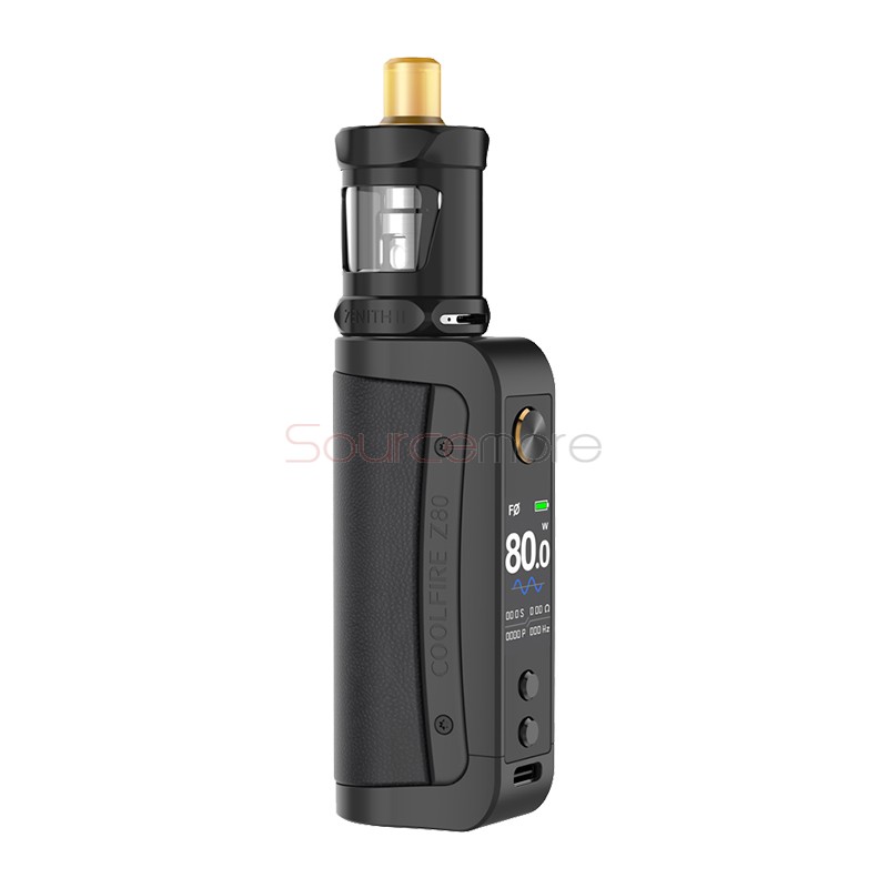 Innokin CoolFire Z80 Zenith II kit Leather Black(CRC Version)