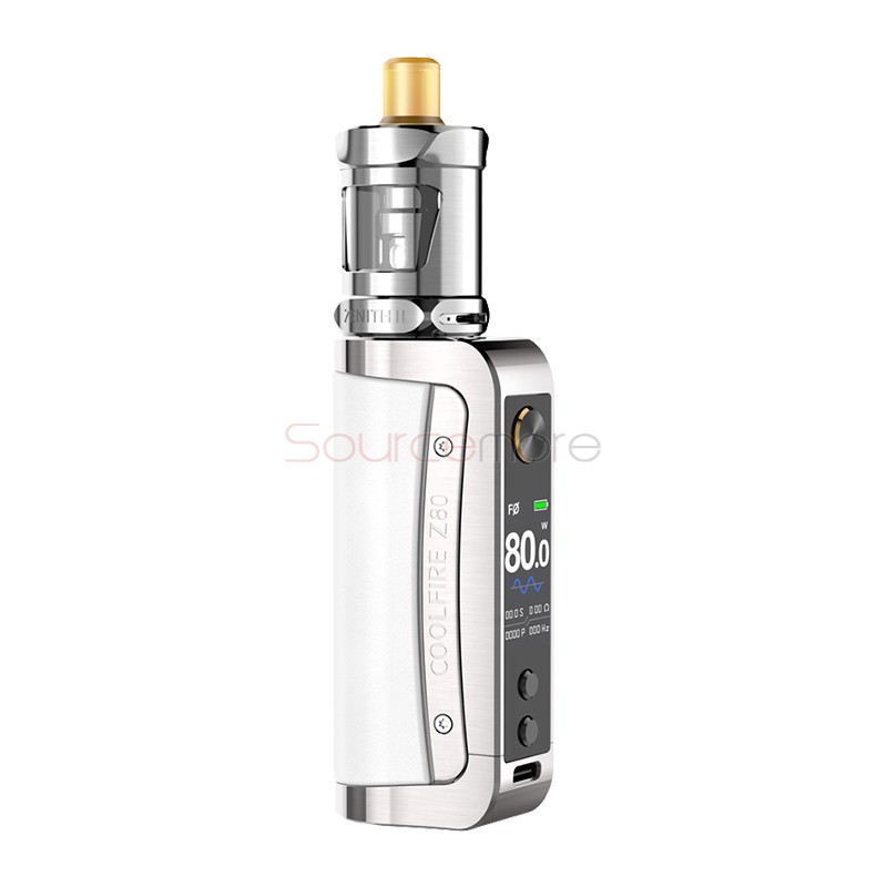 Innokin CoolFire Z80 Zenith II kit Leather White