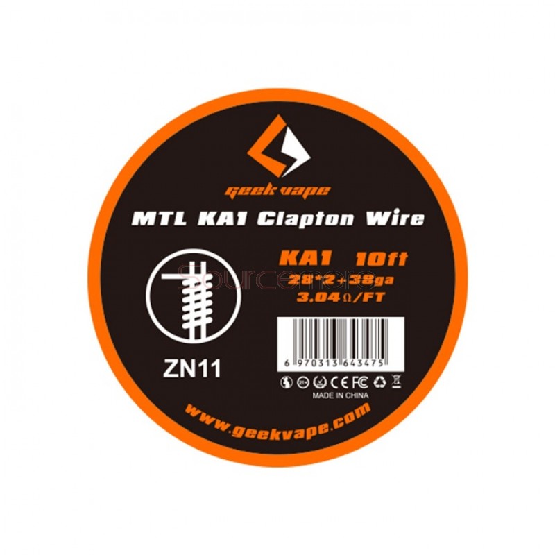 GeekVape MTL Clapton Wire 10ft - KA1