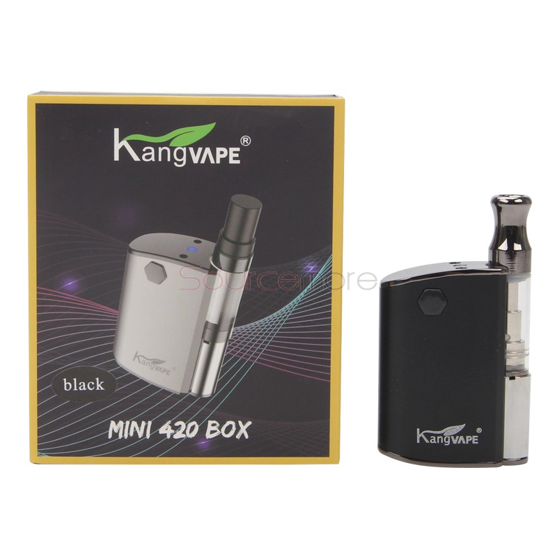 Kangvape Mini 420 Box Vaporizer Kit 400mAh - Black