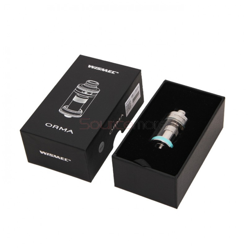 Wismec ORMA Sub-Ohm Tank - Stainless Steel