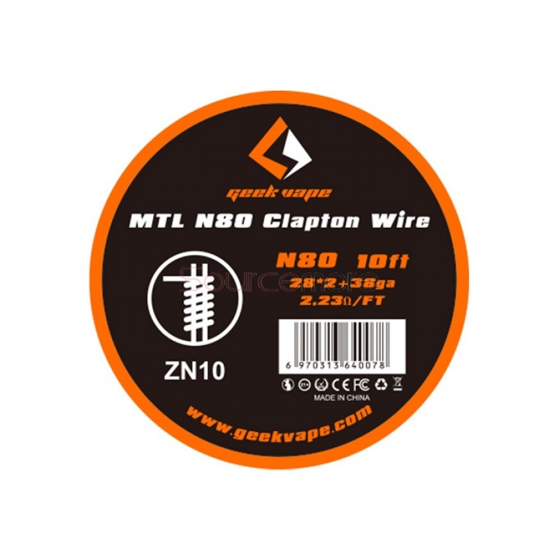 GeekVape MTL Clapton Wire 10ft - N80