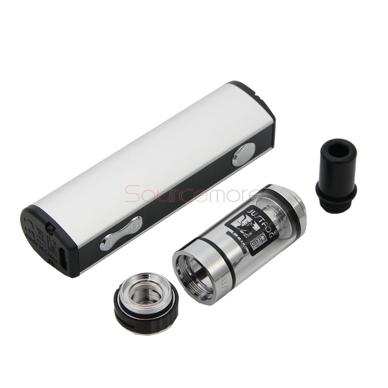 Justfog Q16 Starter Kit with 1.9ml and 900mah Capacity-Silver
