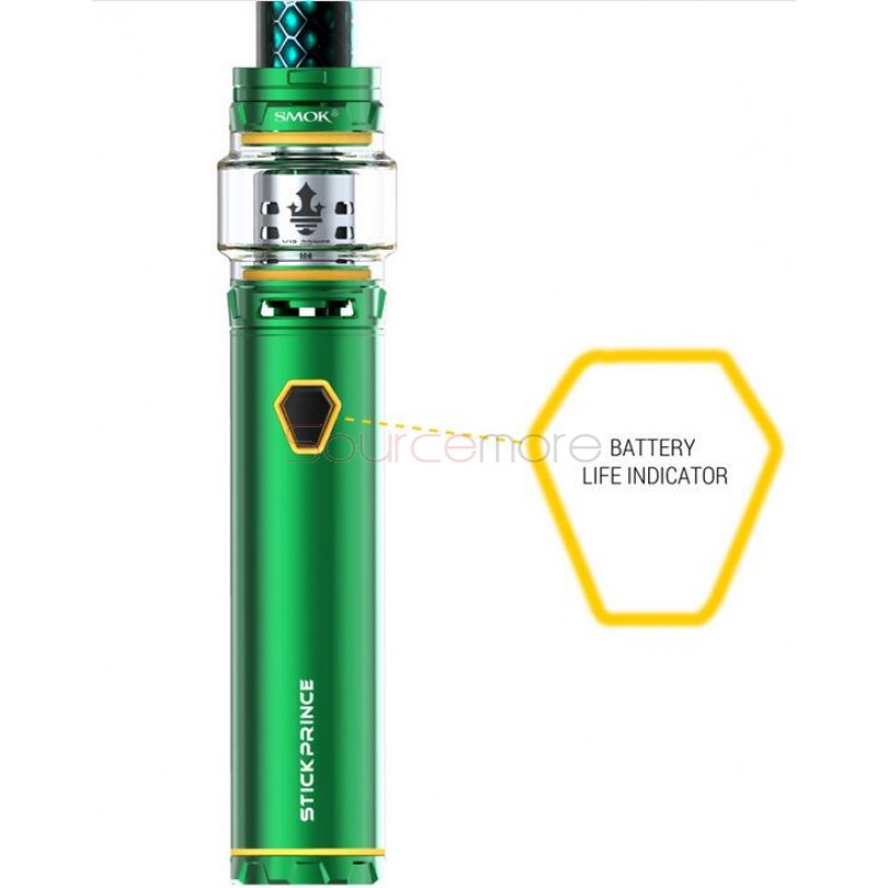 Smok Stick Prince Kit 3000mah Stick Prince Battery with 8ml TFV12 Prince Tank- Red Camouflage