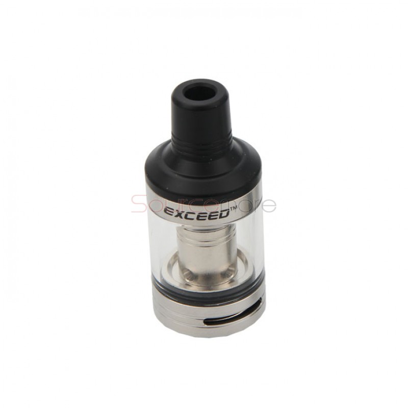 Joyetech Exceed D19 Bottom Airflow Control Atomizer with 2.0ml Capacity-Silver