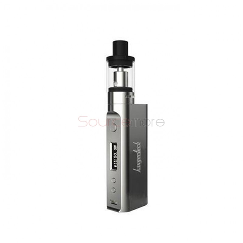 Kanger Subox Mini-C Starter Kit with 3.0ml Protank 5 and 50W Kbox Mini-C Mod Powered by Single 18650 Cell- Silver