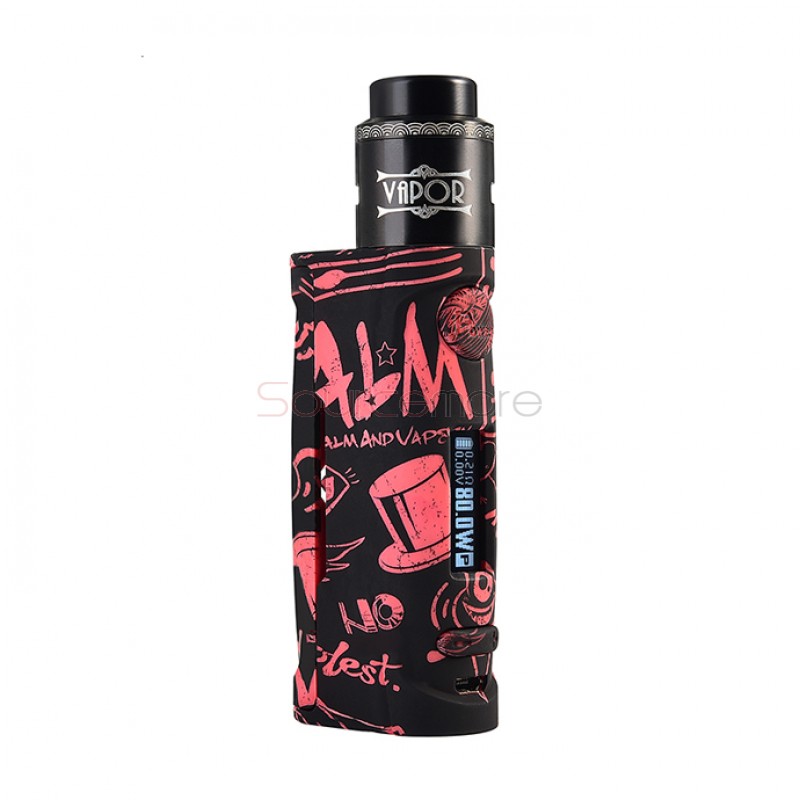 Vapor Storm Puma Baby Kit with Lion RDA - Vape on Black