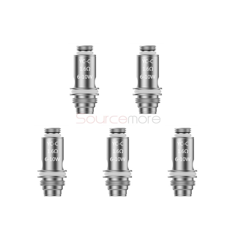 VOOPOO YC-C Replacement Coil 5pcs