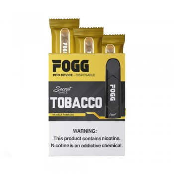 Fogg Vape Disposable Pod Device - Tobacco
