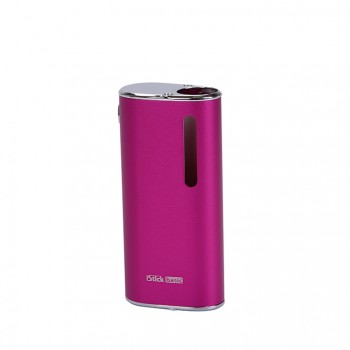 Eleaf iStick Basic 2300mah Mod Battery Simple Packing Magnetic Connector Side Liquid View Window-Pink