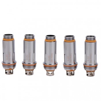 Aspire Cleito Tank Replacement Coil Head 5pcs - Dual Clapton 0.2ohm