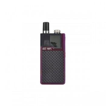 Lost Vape Orion DNA GO Kit-Purple Textured Carbon Fiber