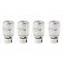 Uwell Crown Replacement Coil for Uwell Crown Tank 4pcs Packing 316L Stainless Steel Dual Coil Head-0.5ohm 