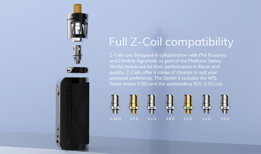 Innokin Coolfire Z80 Zenith II kit Z-Coil